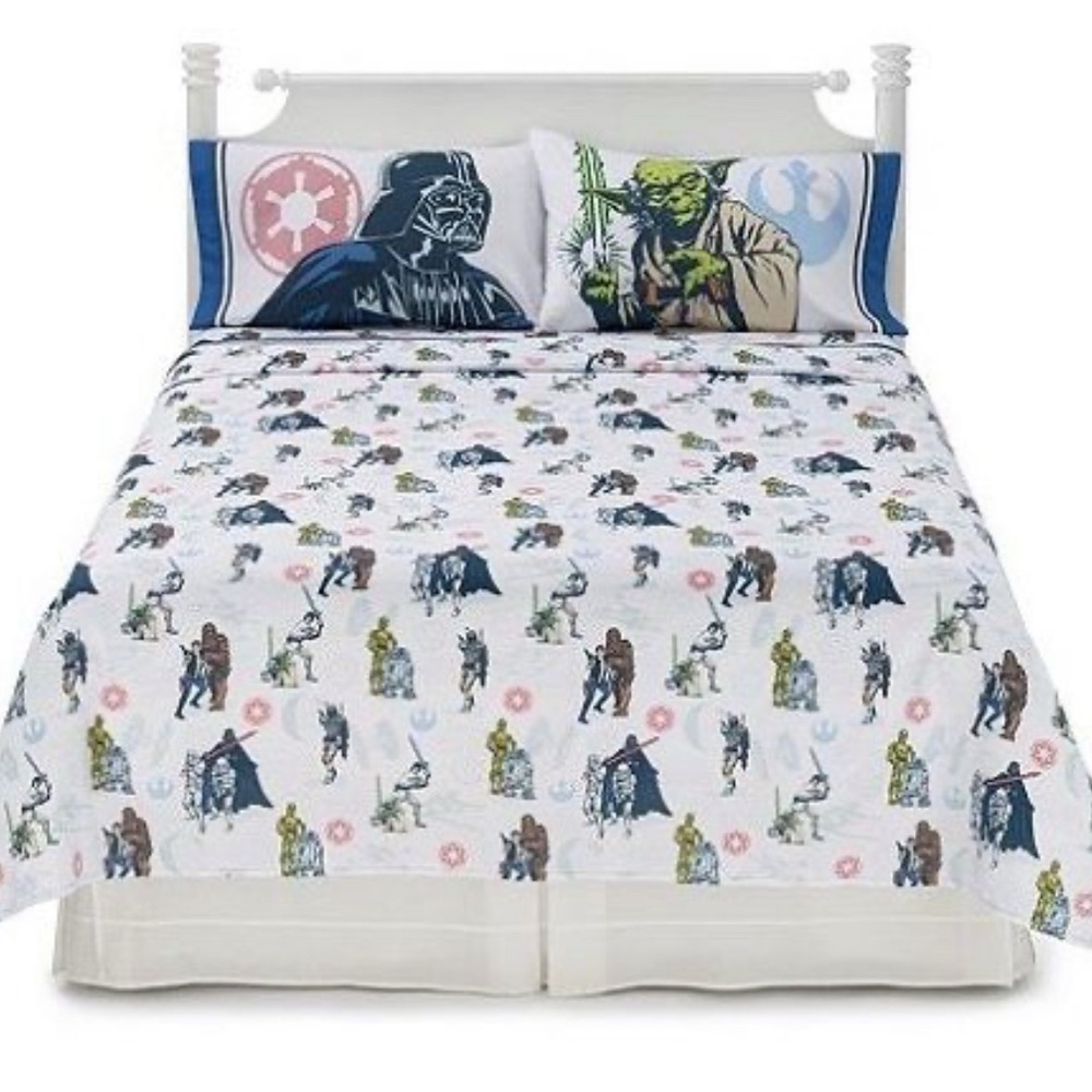 Star Wars Bedding Set - White and Blue